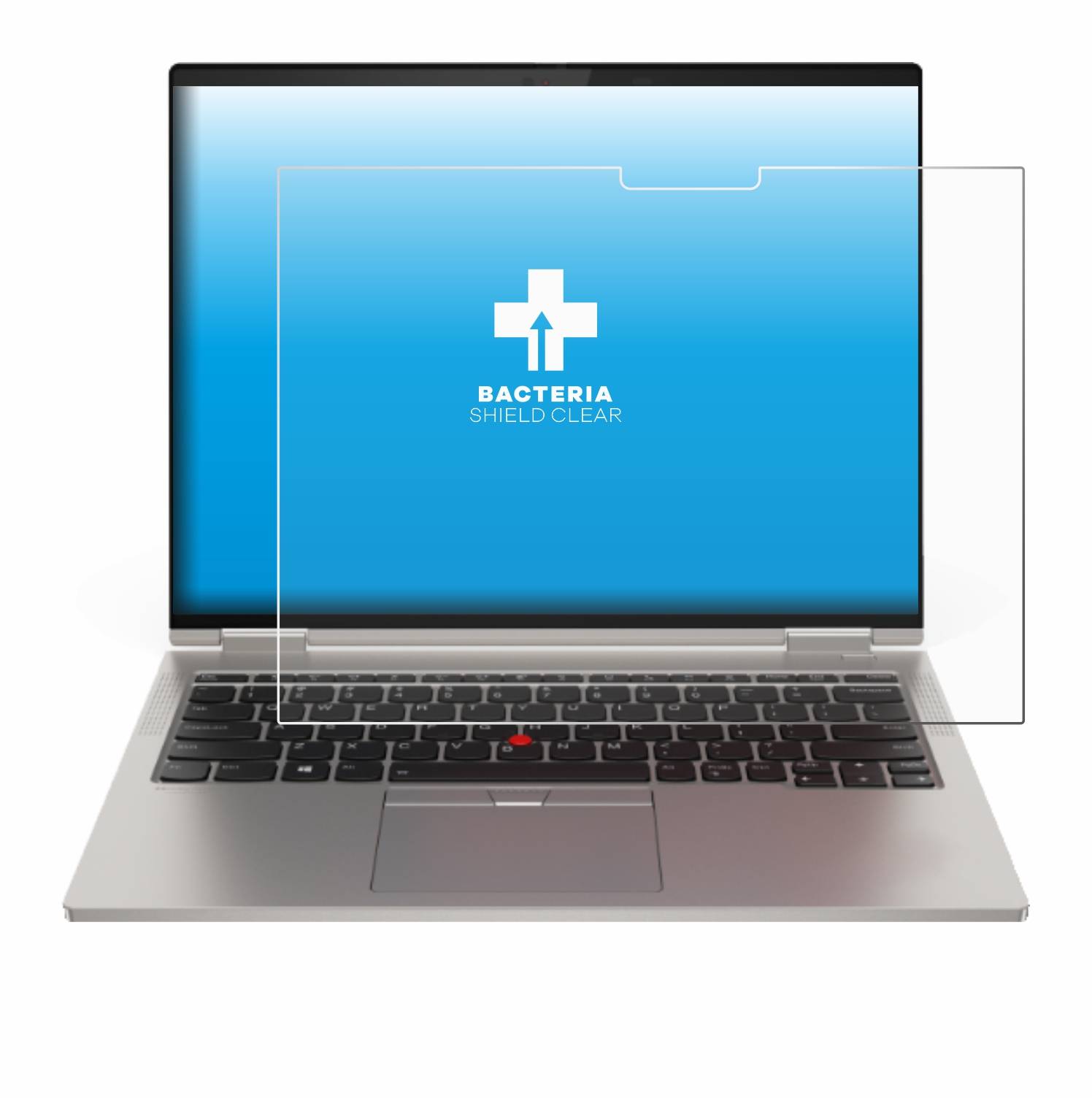upscreen Bacteria Shield Clear Premium Antibakterielle Displayschutzfolie für Lenovo