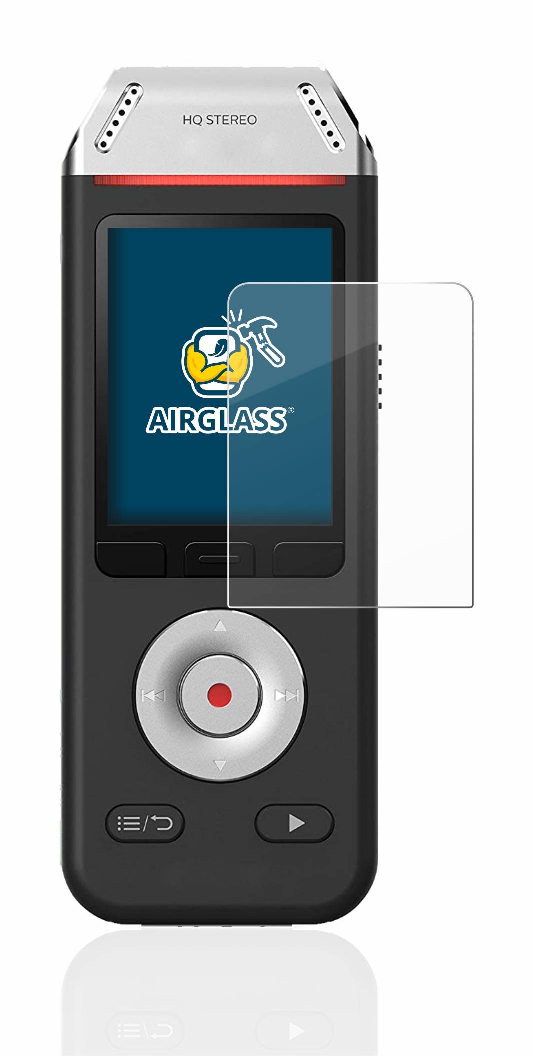 BROTECT AirGlass Schutzglas Folie für Philips VoiceTracer
