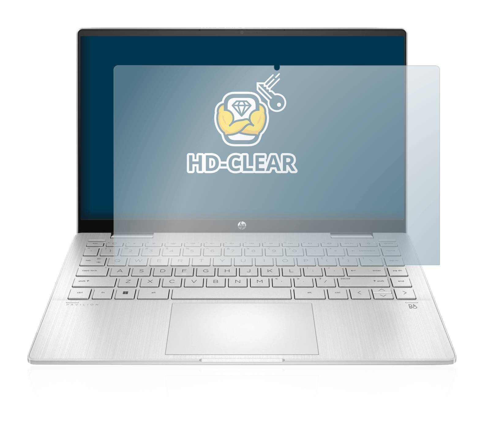 BROTECT HD-Clear Displayschutzfolie für HP Pavilion x360