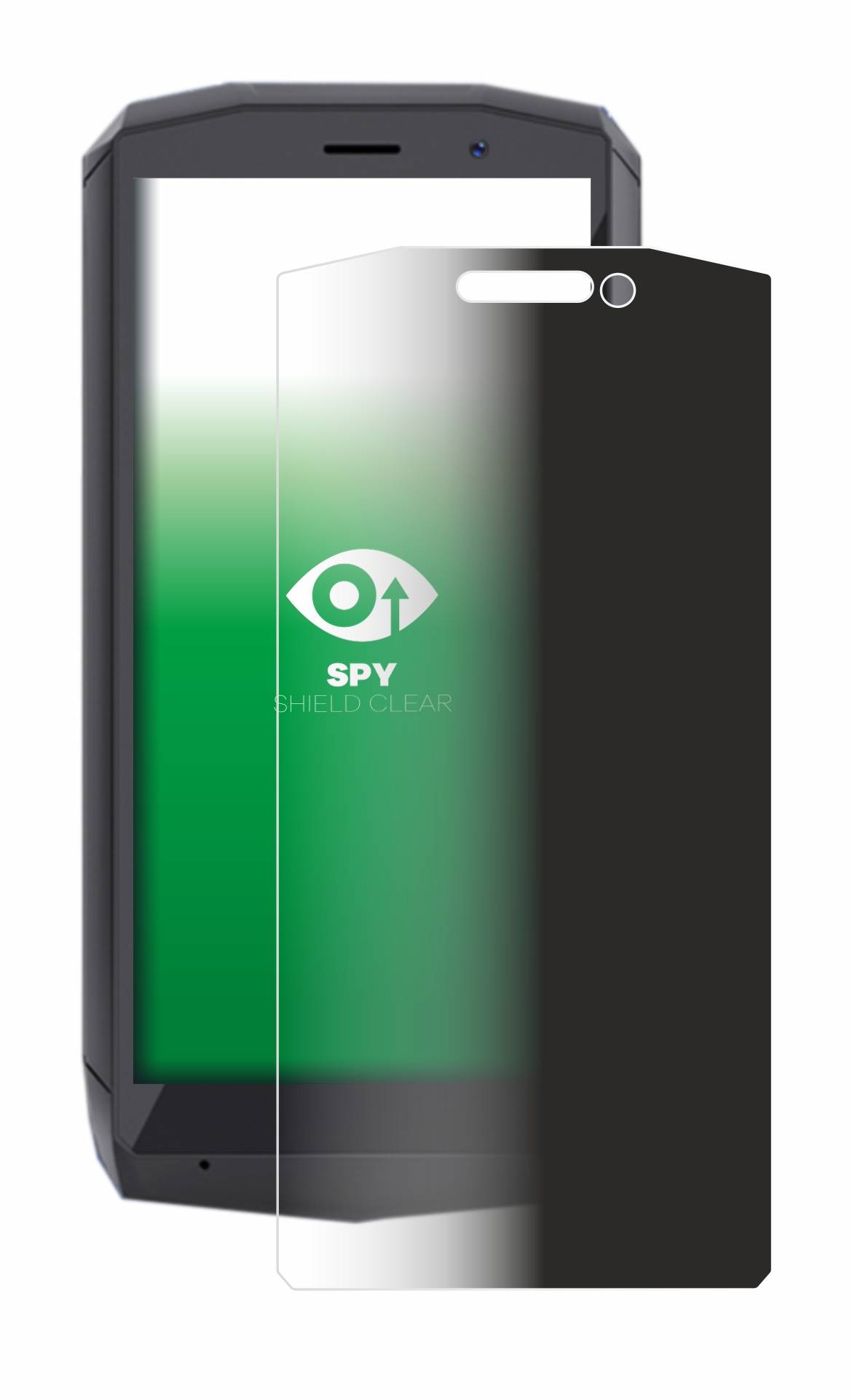 upscreen Blickschutzfolie für Cubot Pocket Anti-Spy Privacy Blaulichtschutz Sichtschutzfolie