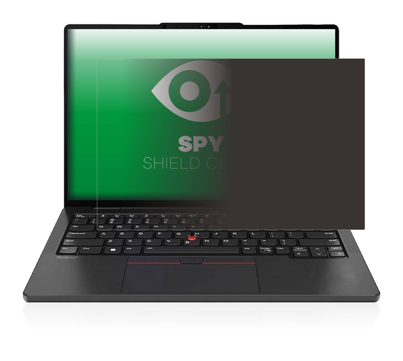 upscreen Spy Shield Clear Premium Blickschutzfolie für Lenovo ThinkPad