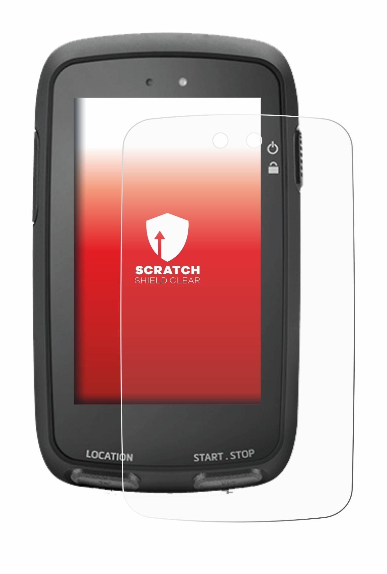 upscreen Schutzfolie für Mitac Mio Cyclo Discover Pal Kratzschutz Anti-Fingerprint Klar