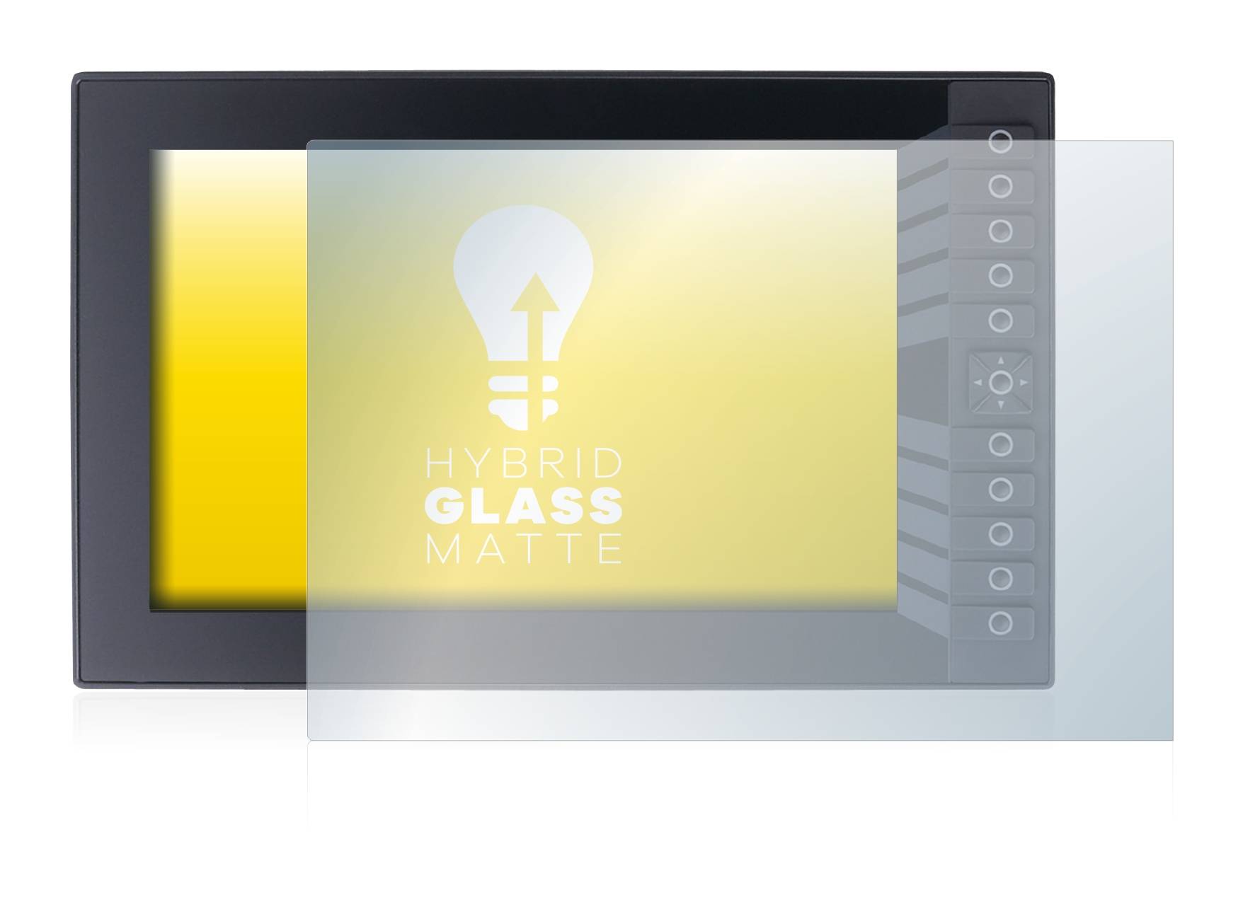 upscreen Hybrid Glass Matte Premium Schutzglas Folie für ifm electronic