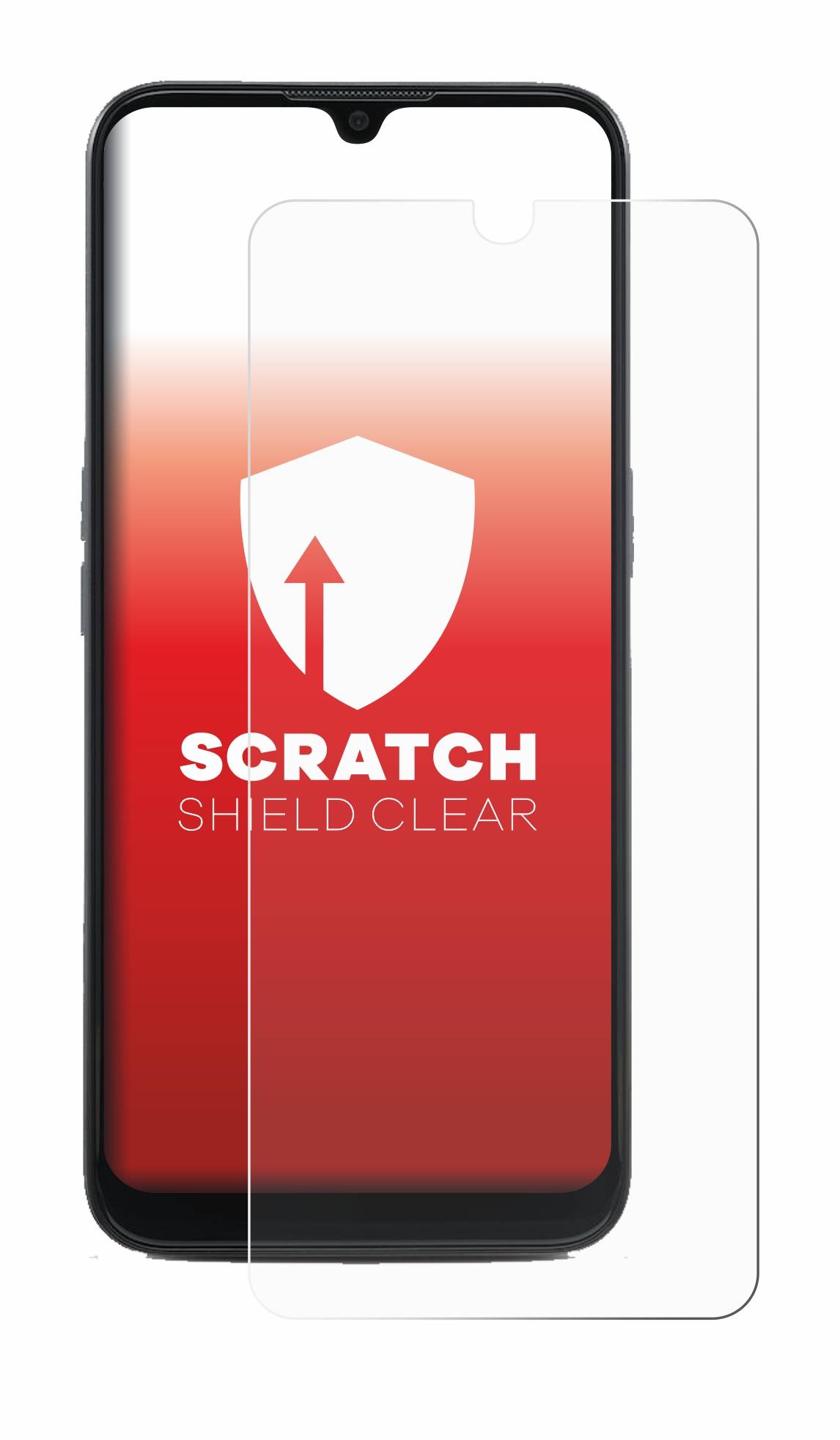 upscreen Schutzfolie für Doro 8100 Kratzschutz Anti-Fingerprint Klar