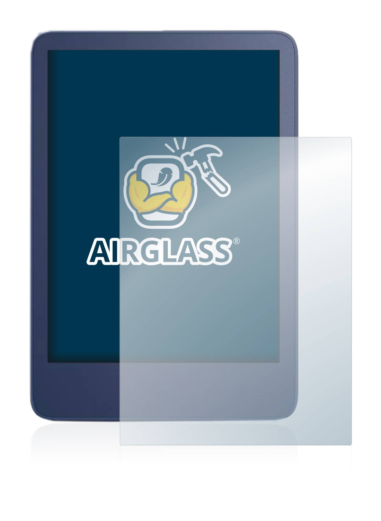 BROTECT AirGlass Flexible Schutz Glas Folie für Amazon Kindle Reader 2022 / 2024 Klar Transparent