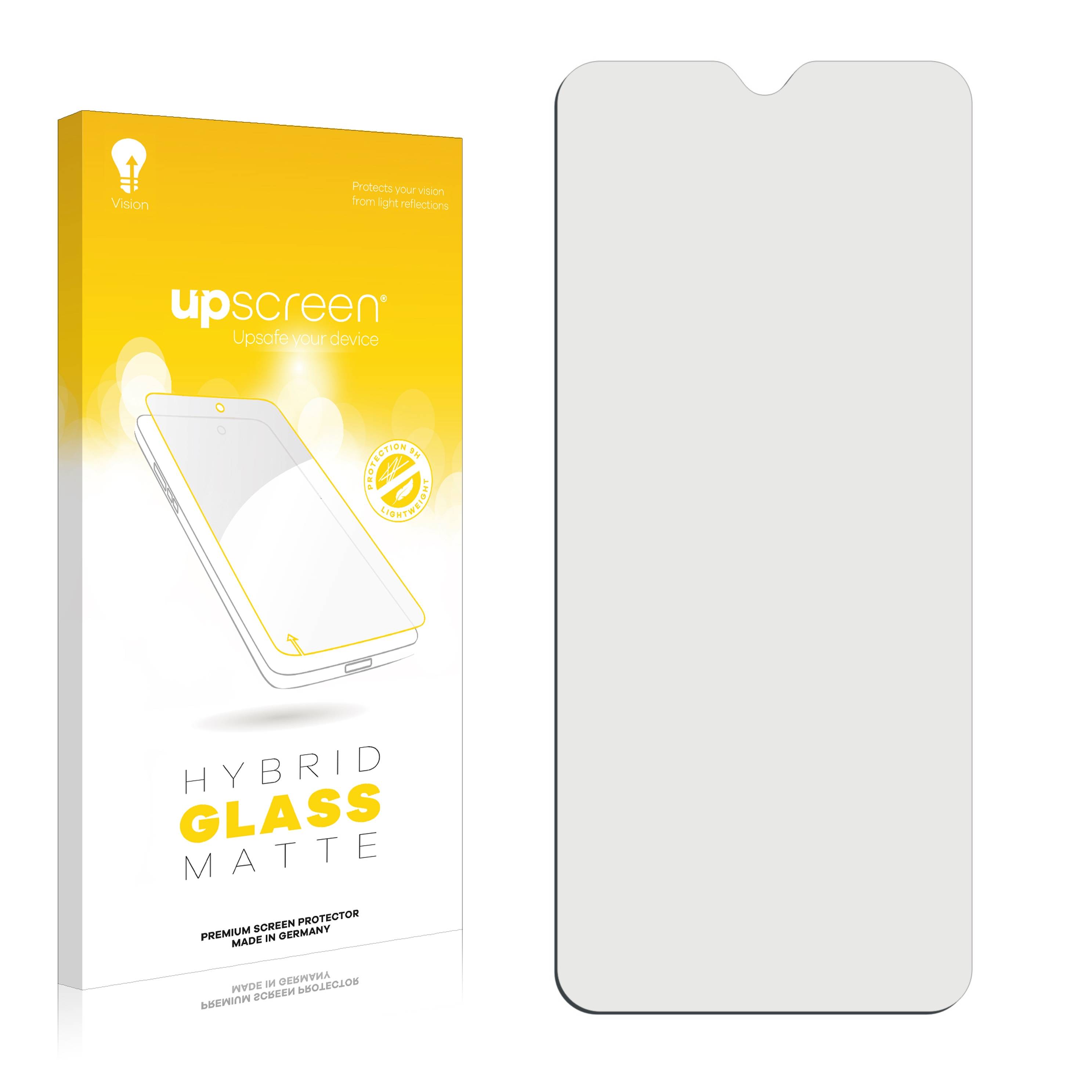 upscreen Flexible Schutz Glas Folie für Xiaomi Redmi A1 Schutzglas 9H Hybridglas Matt Entspiegelt