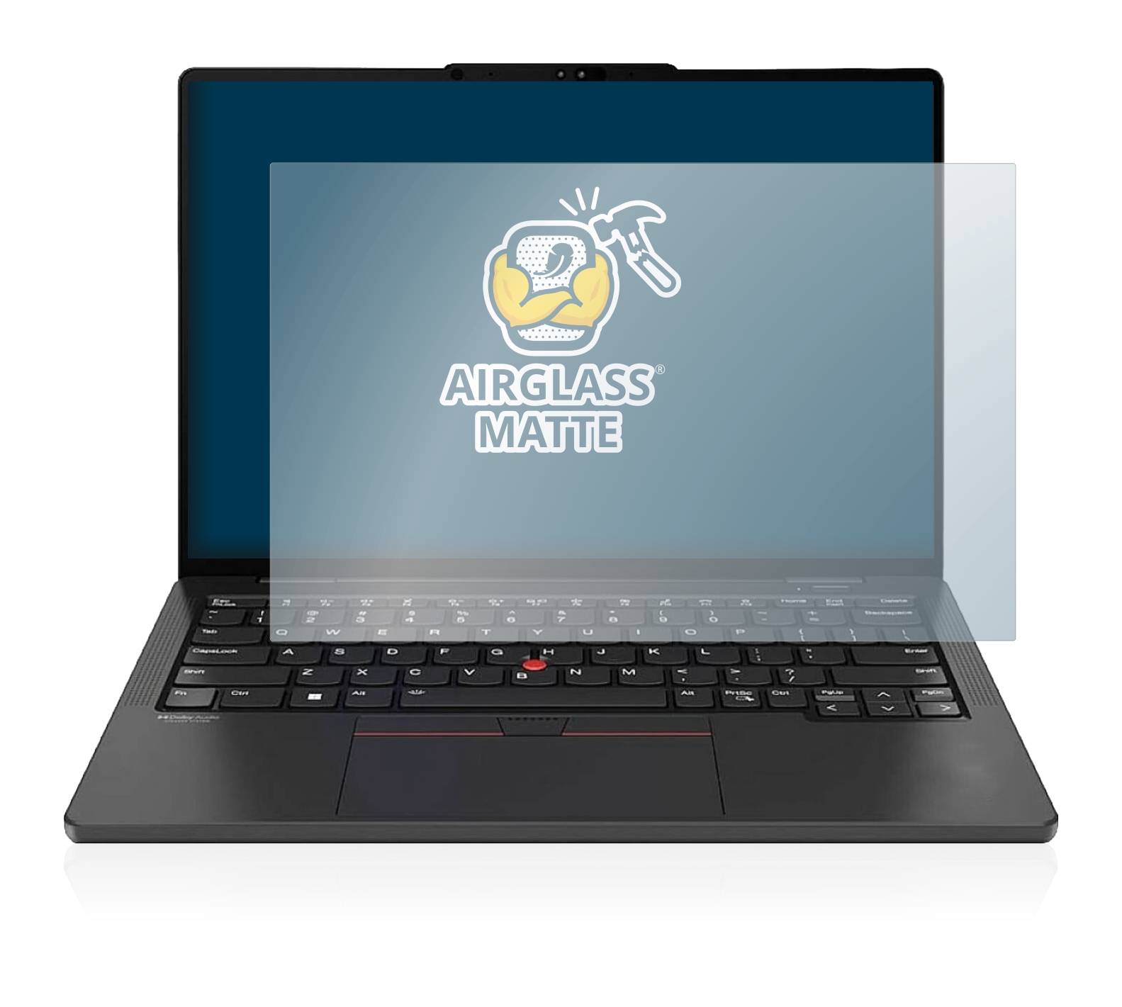 BROTECT AirGlass Matte Schutzglas Folie für Lenovo ThinkPad