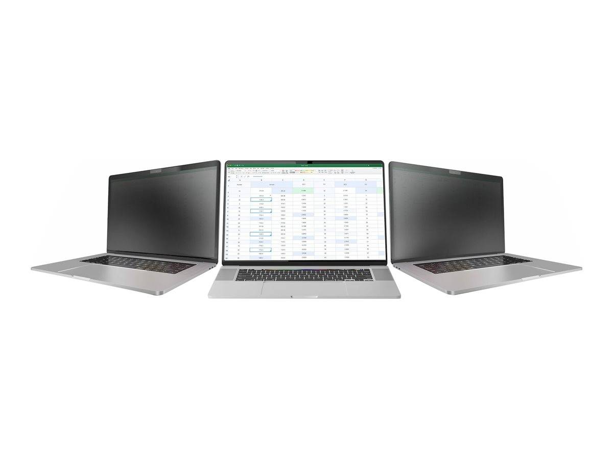 StarTech.com 16-inch MacBook Pro 21/23 Laptop Privacy Screen, Anti-Glare Privacy Filter with 51% Blue Light Reduction, M