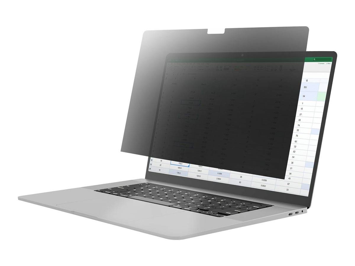 StarTech.com 16-inch MacBook Pro 21/23 Laptop Privacy Screen, Anti-Glare Privacy Filter with 51% Blue Light Reduction, M