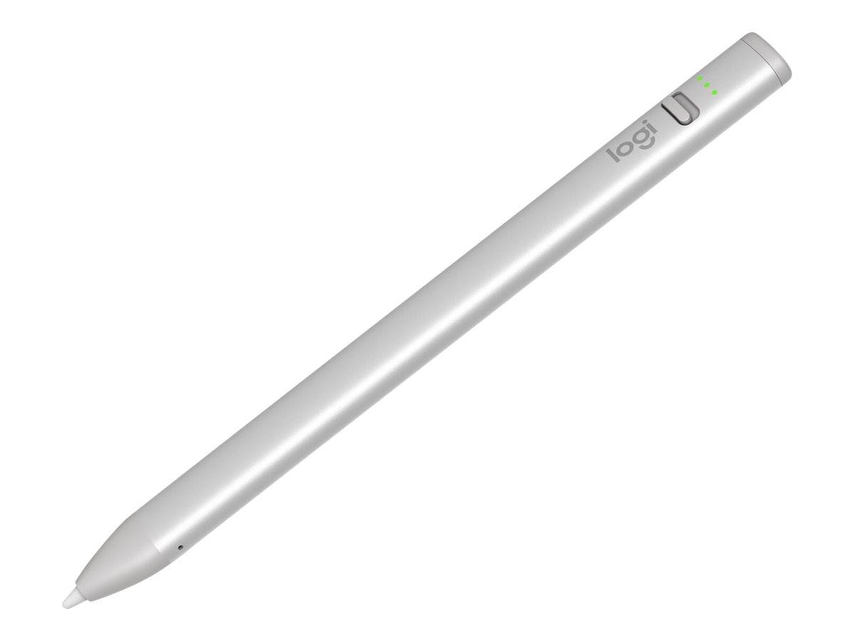 Logitech Crayon Digitaler Stift wiederaufladbar Silber