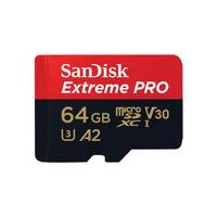 SanDisk Extreme PRO microSDXC-Karte 64GB Class 10, UHS-I, v30 Video Speed Class stoßsicher, Wasserdicht