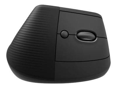 Logitech Lift Vertical Ergonomic Mouse Ergonomische Maus Bluetooth®, Funk Optisch Graphite 6 Tasten 4000 dpi Ergonomisch