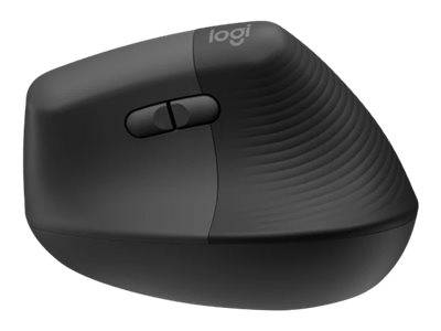 Logitech Lift Vertical Ergonomic Mouse Ergonomische Maus Bluetooth®, Funk Optisch Graphite 6 Tasten 4000 dpi Ergonomisch