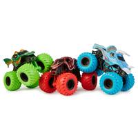 Spin Master Monster Jam , 3er-Pack „Charged Beasts“ (mit den Trucks Dragon, Octon8er und Ice Dragon), coole Tr