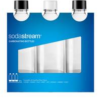 SodaStream Zubehör PET Flasche 3-Pack *schwarz/weiß*
