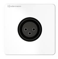 Kindermann Konnect design click Audio XLR - Modulares Faceplate-Snap-In