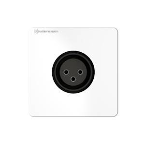 Kindermann Konnect design click Audio XLR - Modulares Faceplate-Snap-In