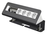 Kindermann CablePort desk² 6-fold - Steckdosengehäuse