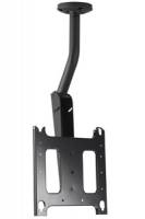 Flat Panel Ceiling Mount, 90,7 kg, -25 - 5°, Schwarz