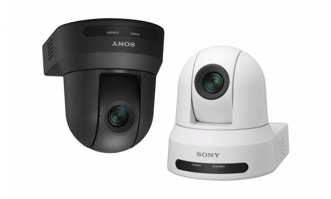 Sony SRG-X40UH/WC PTZ Kamera, 3840 x 2160 4K UHD, 8 MP, 30 fps, 70°