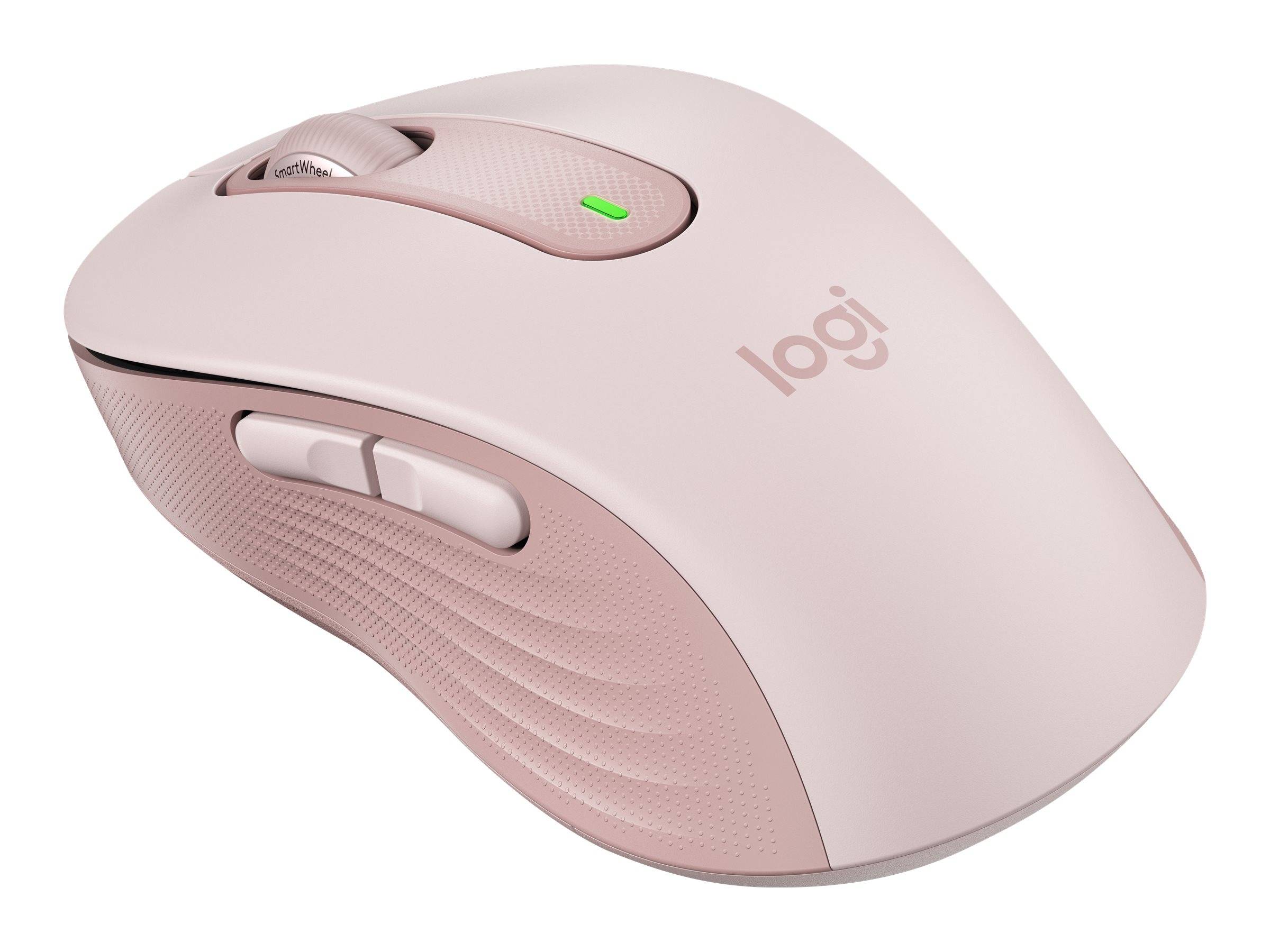 Logitech Signature M650 Maus Funk, Bluetooth® Rechtshänder Größe: M Optisch Rose 5 Tasten 4000 dpi