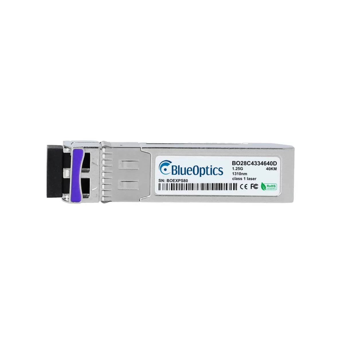 BlueOptics Huawei CSFP-GE-FE-BIDI4 BlueOptics BO28C4334640D cSFP Transceiver, 1000BASE-2BX-D,