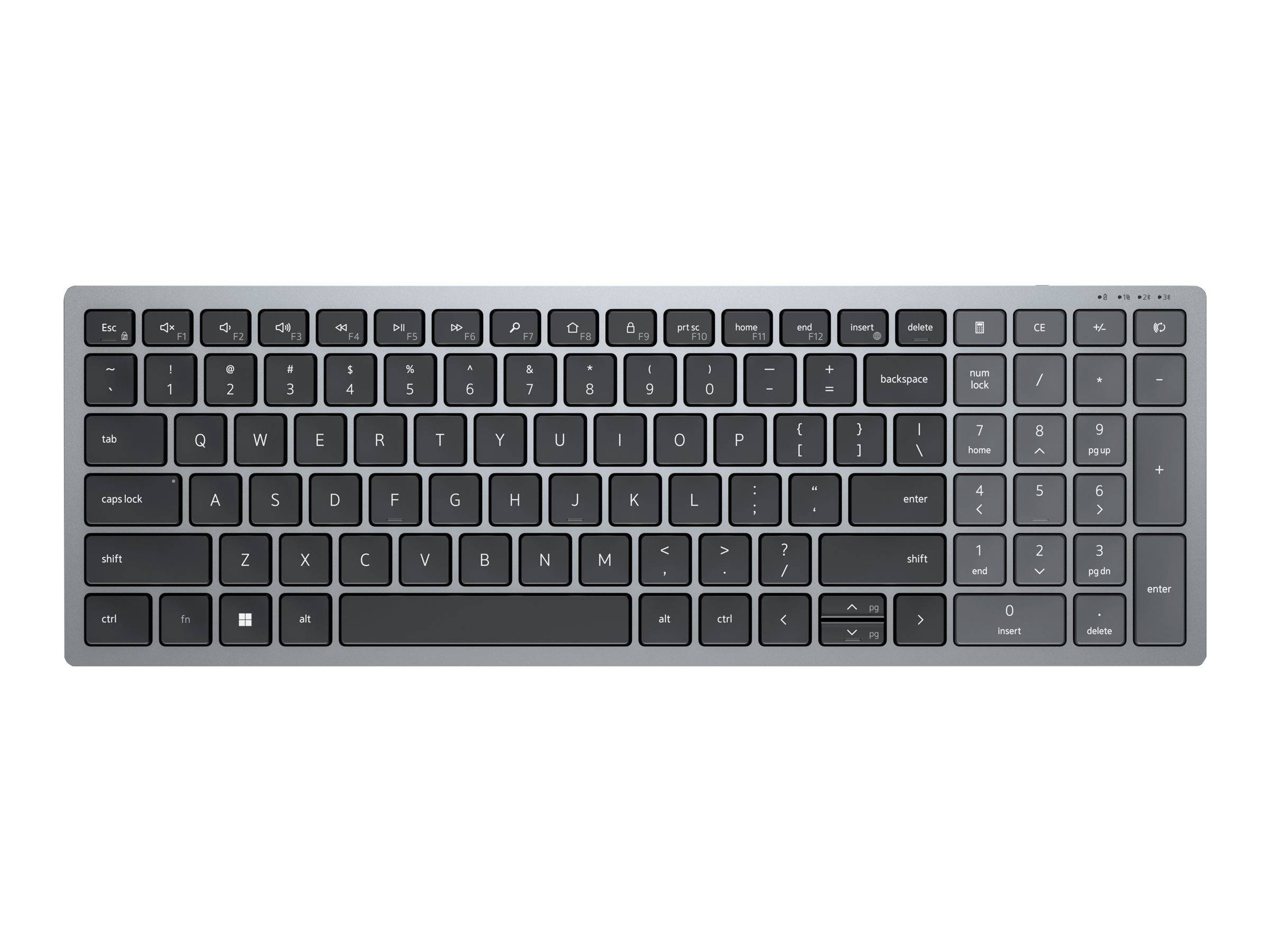 Dell Compact Multi-Device Wireless Keyboard - KB740 - German (QWERTZ)