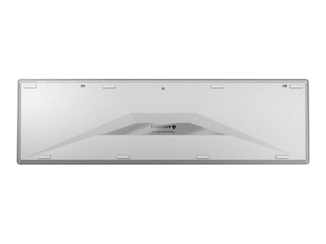 CHERRY KW 9100 SLIM FOR MAC Kabellos Tastatur Deutsch, QWERTZ Weiß