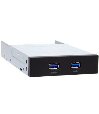 Chieftec PC-Gehäuse Blende Schwarz, Silber