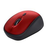 Trust Yvi+ - Maus - leise - Für Rechtshänder - optisch - 4 Tasten - kabellos - 2.4 GHz - kabelloser Empfänger (USB)