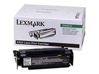 Lexmark Schwarz - Original - Tonerpatrone LRP - für Lexmark X422 LDS SAGE - X422