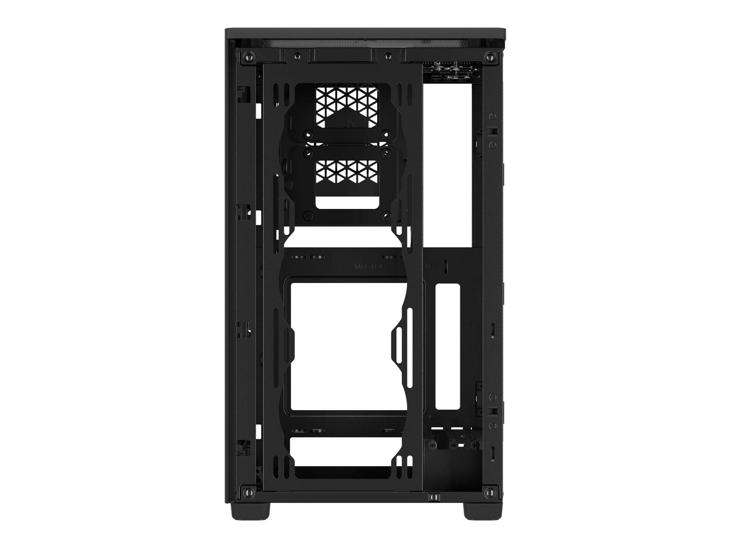 Corsair 2000D AIRFLOW, Small Form Factor (SFF), PC, Schwarz, Mini-ITX, Netz, 9 cm