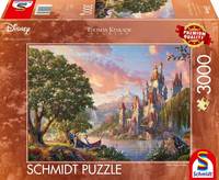 Schmidt Spiele Thomas Kinkade Studios: Disney Dreams Collections - Belle’s Magical World, 3000 Stück(e), Cartoons, 12 Ja