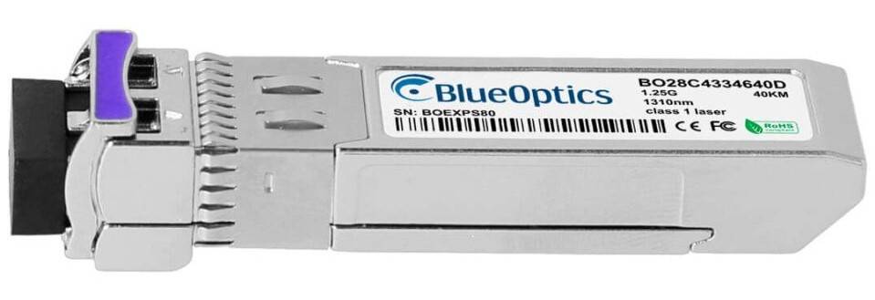 BLUEOPTICS - Telesis AT-SPBD40DUAL-14 kompatibler BlueOptics cSFP BO28C4334640D