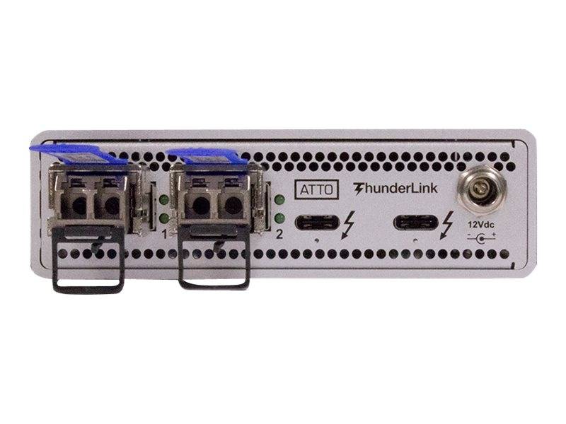 ATTO ThunderLink NS 3102 - Netzwerkadapter - Thunderbolt 3 - 10 Gigabit SFP+ x 2