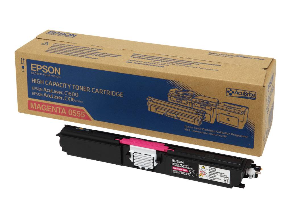 ORIGINAL Epson Toner Magenta C13S050555 S050555 2700 pages high capacity