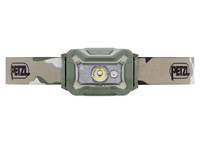 Petzl Aria 1 RGB, Stirnband-Taschenlampe, Camouflage, Duraluminium, Gummi, Tasten, 2 m, IP67
