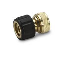 Kärcher Home & Garden 2.645-018.0 Kärcher Messing Schlauchkupplung 19 mm (3/4") Ø Wasserstop