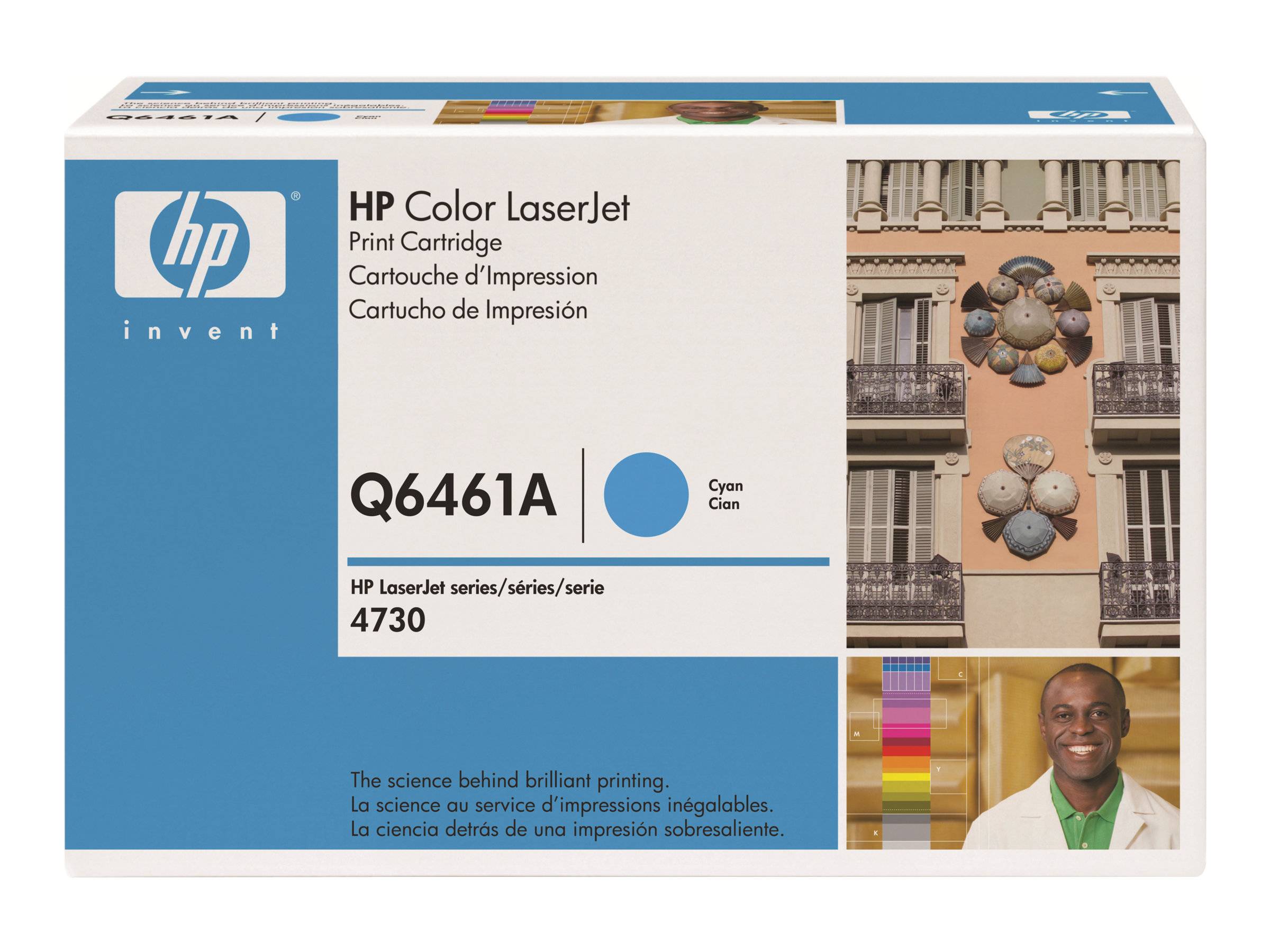 HP Toner Q6461A 644A 12.000Seiten cyan