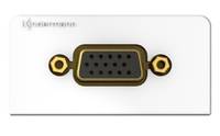 Kindermann Anschlussblende Kon.Design click,VGA HD15 7456000601