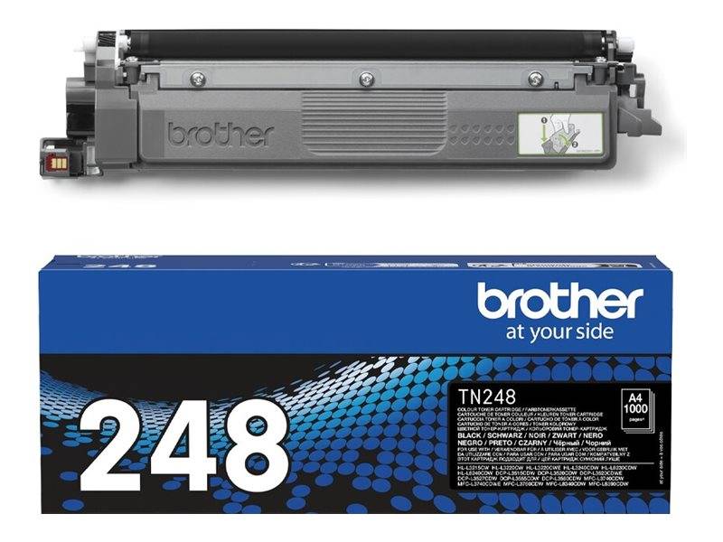 Brother Toner TN-248BK Original Schwarz 1000 Seiten TN248BK