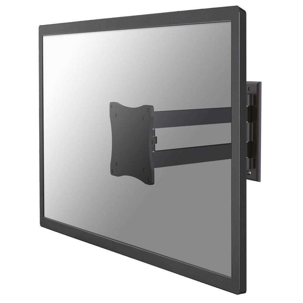 Neomounts Monitor-Wandhalterung FPMA-W820BLACK 1 Display(s) 25,4cm (10") - 68,6cm (27") Schwarz Neigbar, Schwenkbar, Ausziehbar
