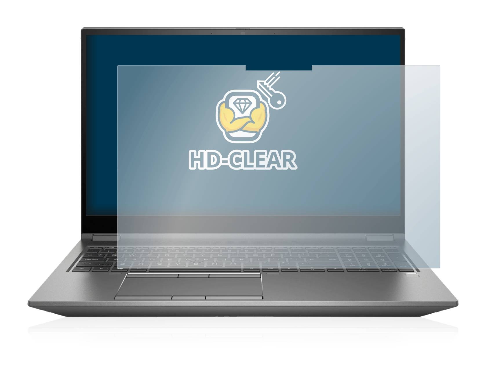 2x BROTECT HD-Clear Displayschutzfolie für HP ZBook Fury 15 G8