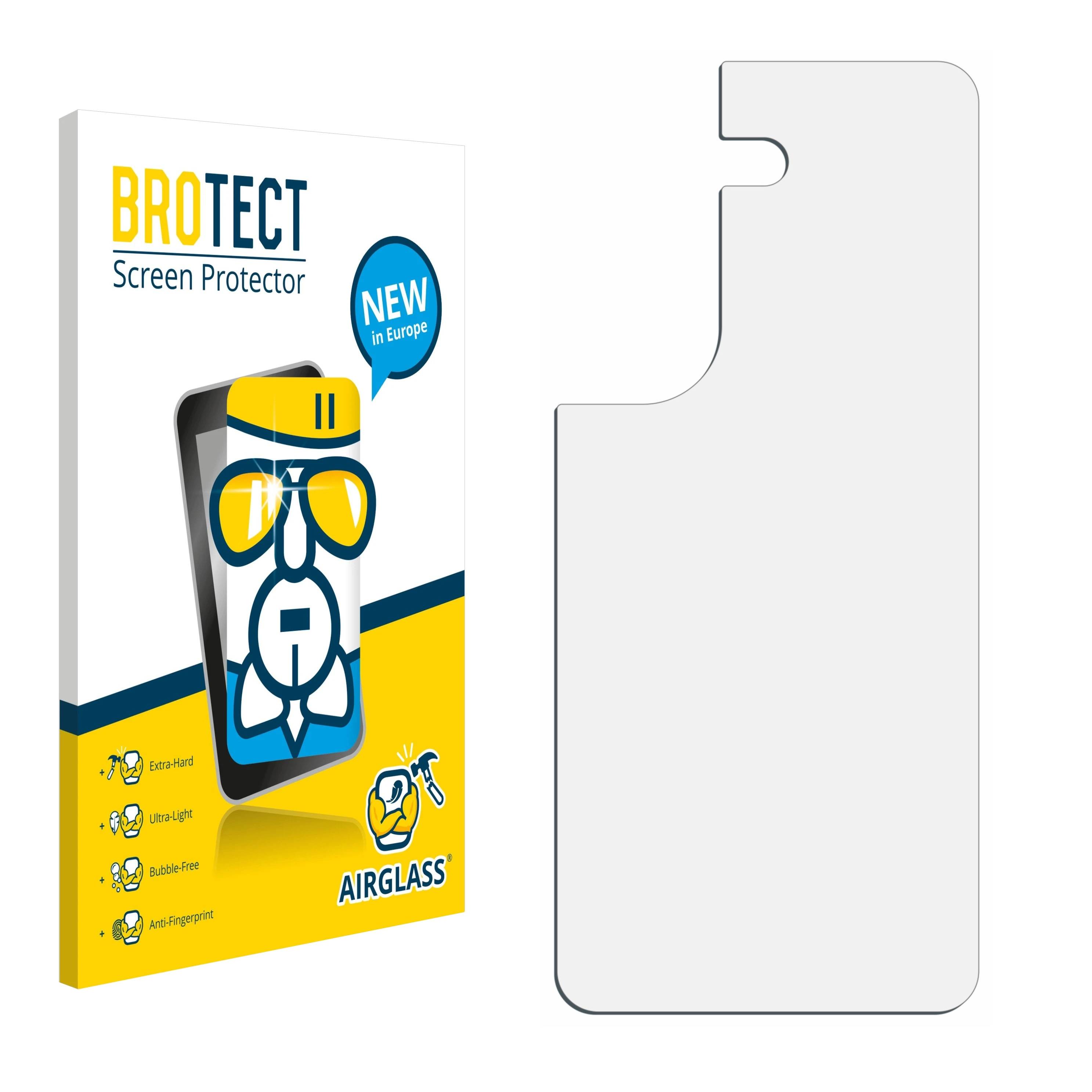 BROTECT AirGlass Flexible Schutz Glas Folie für ASUS ZenFone 9 (Rückseite) Klar Transparent