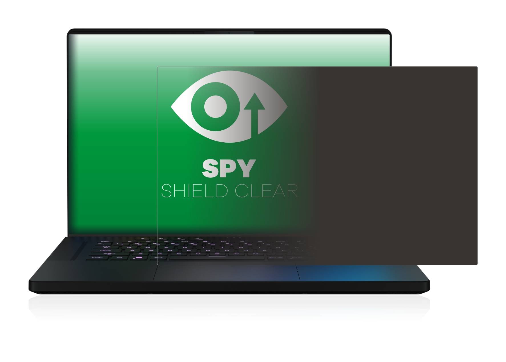 upscreen Blickschutzfolie für ASUS ROG Zephyrus M16 (2022) Anti-Spy Privacy Blaulichtschutz Sichtschutzfolie