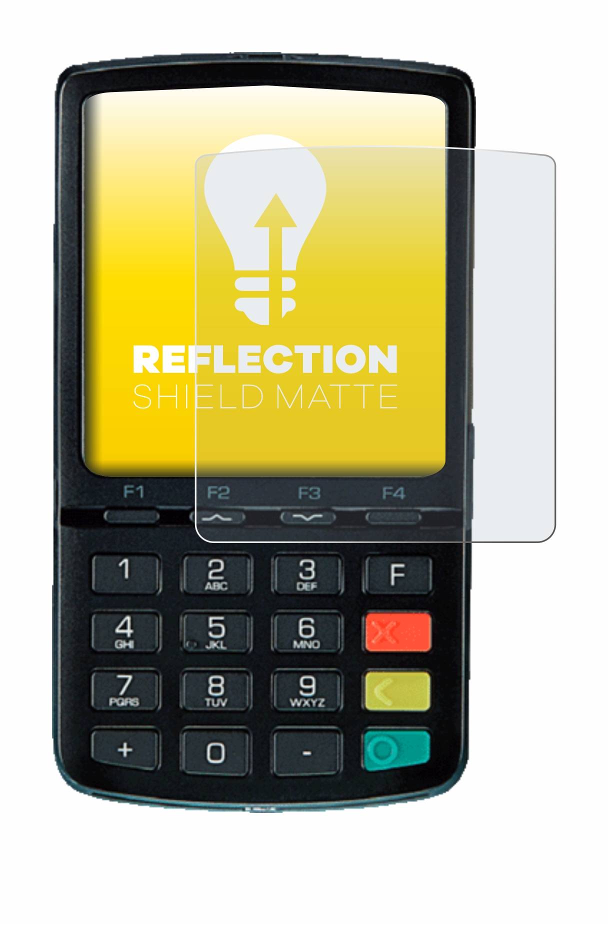 upscreen Reflection Shield Matte Premium Displayschutzfolie für Ingenico