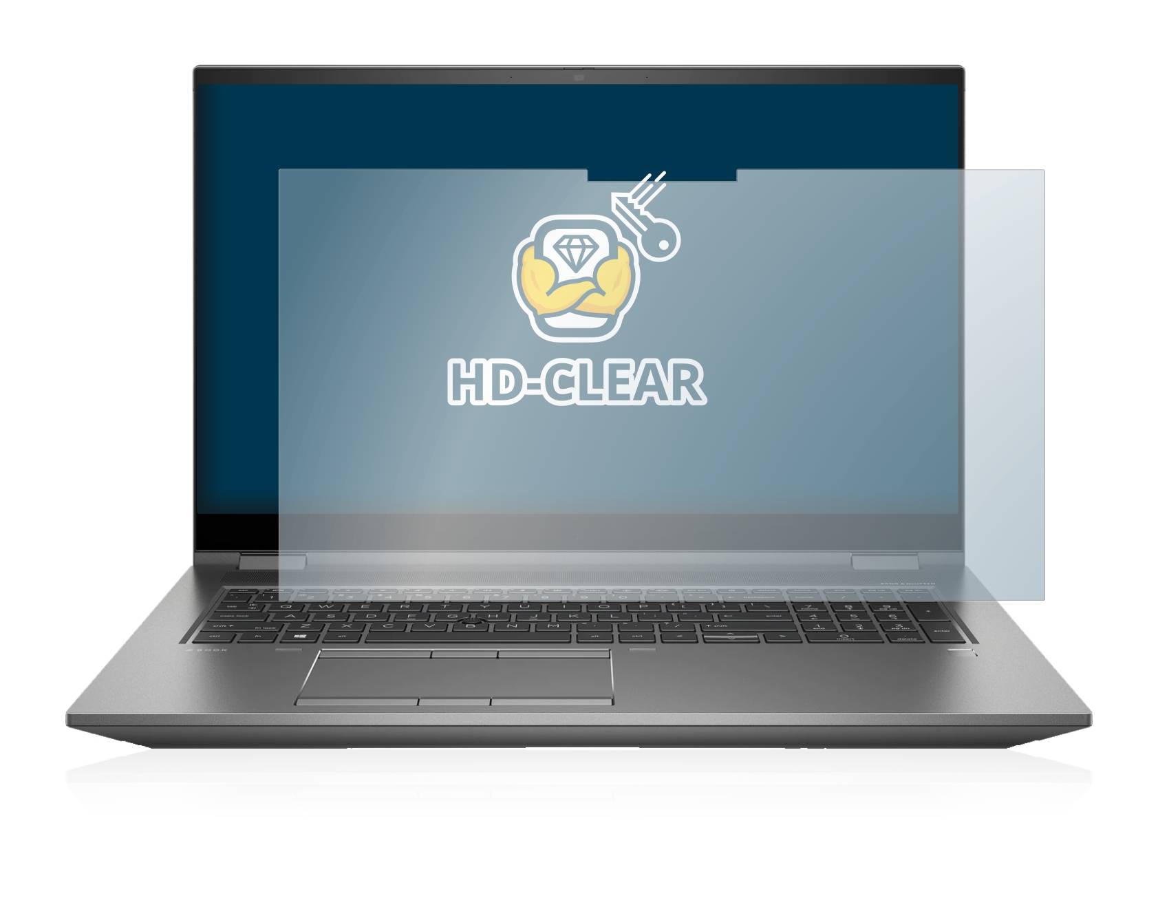 BROTECT HD-Clear Displayschutzfolie für HP ZBook Fury 17.3