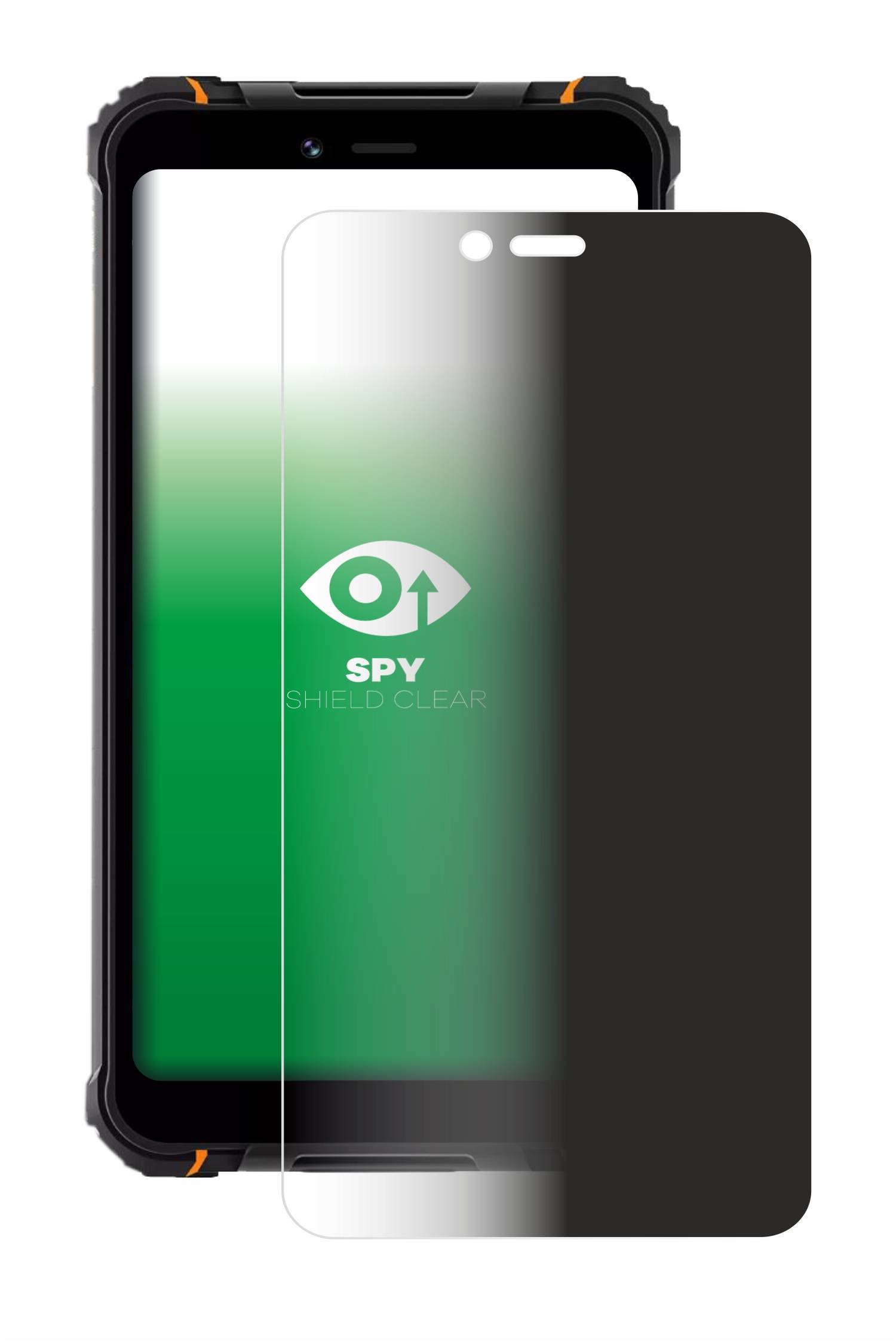upscreen Blickschutzfolie für Hotwav T5 Pro Anti-Spy Privacy Blaulichtschutz Sichtschutzfolie
