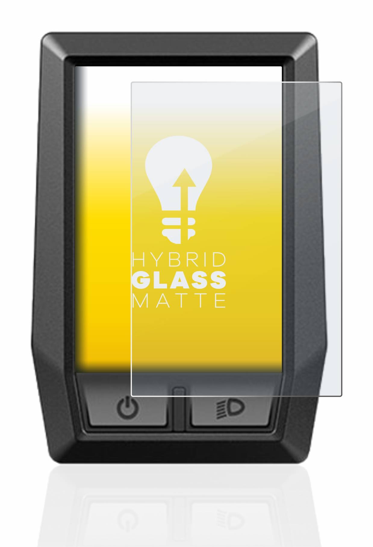 upscreen Hybrid Glass Matte Premium Schutzglas Folie für Bosch