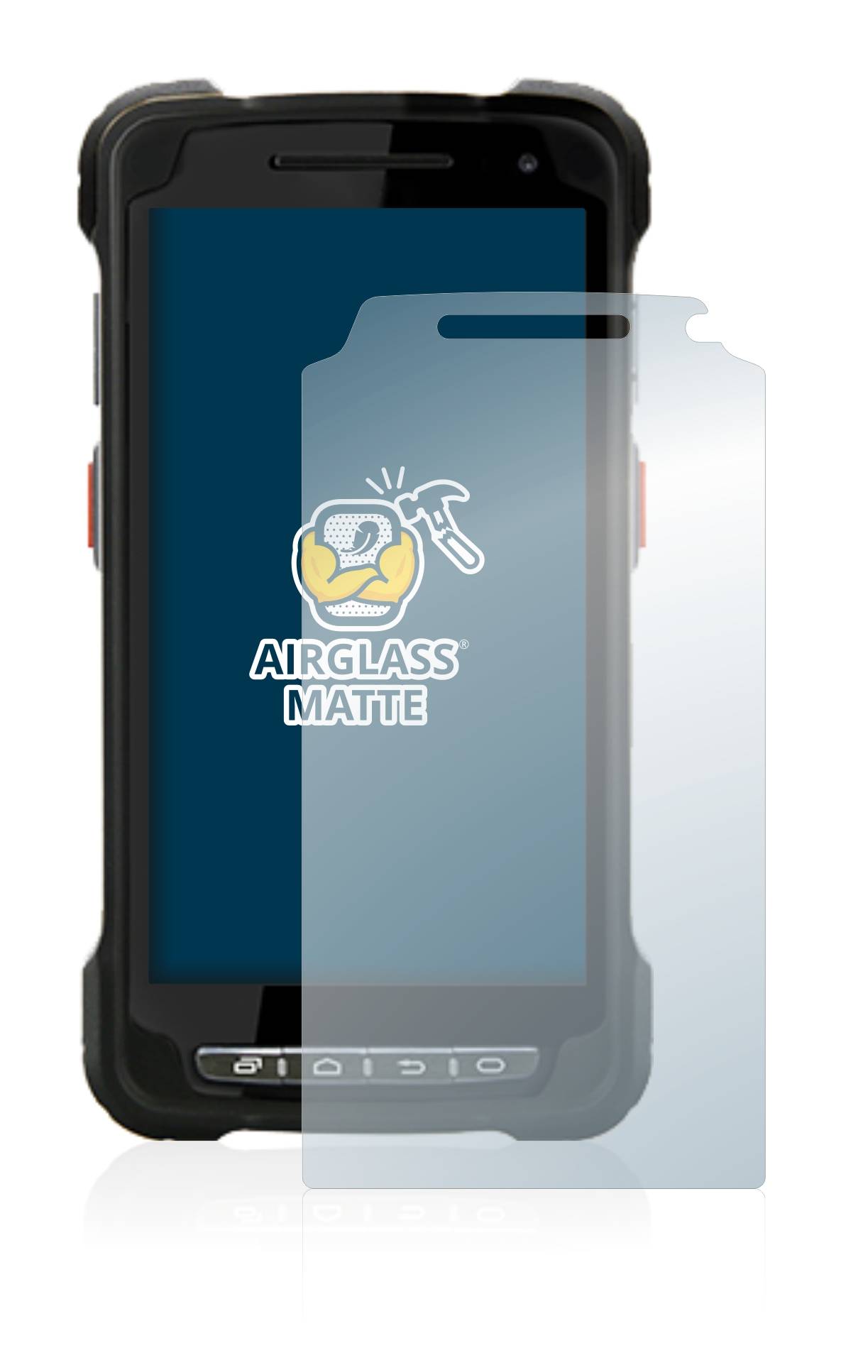 BROTECT AirGlass Matte Schutzglas Folie für Point Mobile